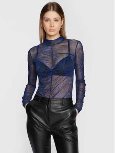 Hugo Halenka Dikarau 50474961 Modrá Slim Fit
