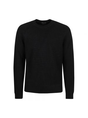 Jedwabny sweter z wełny merino Tom Ford czarny