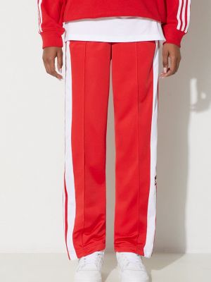 Красные спортивные штаны Adidas Originals