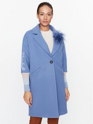 Priliehavý kabát Maryley modrá