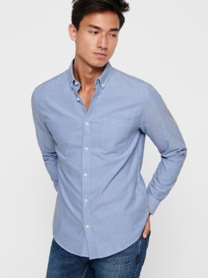 Camicia Only & Sons blu