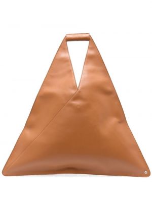 Klassisk shoppingbag Mm6 Maison Margiela brun