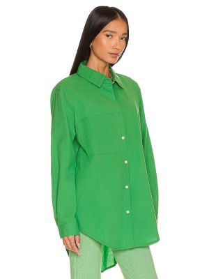 Camicia con bottoni Sndys verde