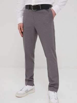 Přiléhavé kalhoty Premium By Jack&jones šedé