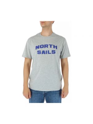 Hemd mit rundem ausschnitt North Sails grau