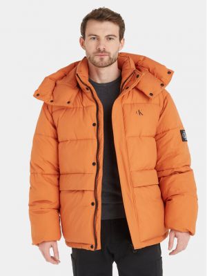 Traper jakna bootcut Calvin Klein Jeans narančasta