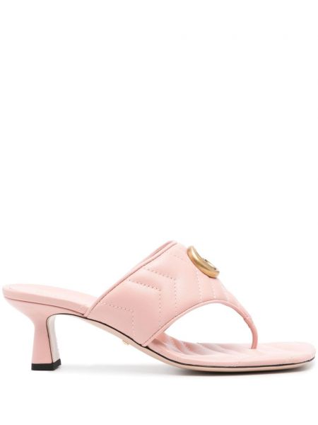 Sandály Gucci růžové