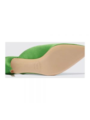 Calzado de seda Scarosso verde
