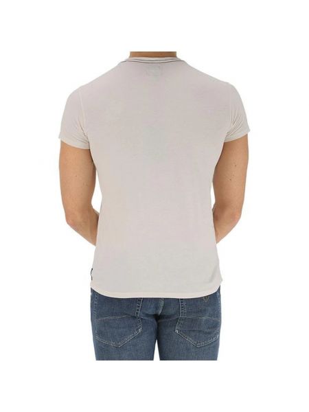 Koszulka Armani Jeans beżowa