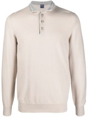 Cashmere poloskjorte Fedeli