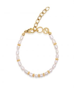 Zapestnica z perlami z biseri Nialaya Jewelry