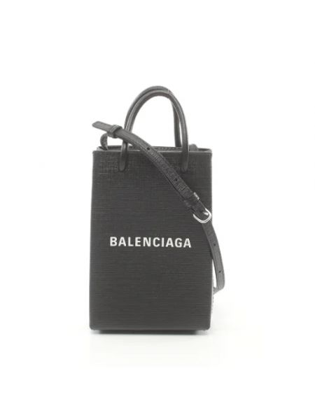 Minitorba skórzana retro Balenciaga Vintage czarna