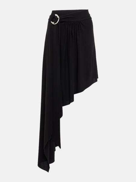 Asymetrická dlhá sukňa Alexandre Vauthier čierna