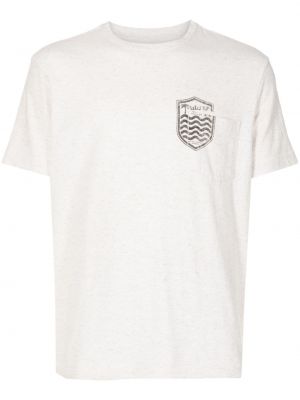 Тениска с принт Osklen бяло