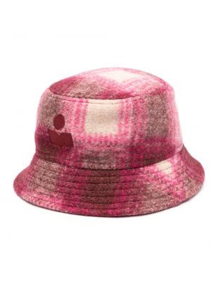 Kostkovaný klobouk Isabel Marant