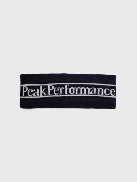 Шапка с козирки Peak Performance черно