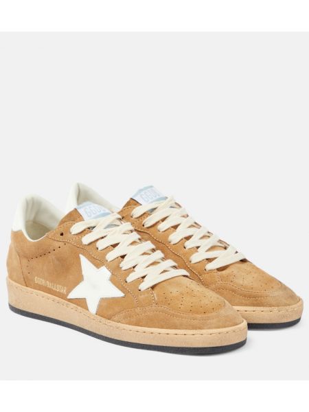 Stjernemønster ruskind sneakers Golden Goose