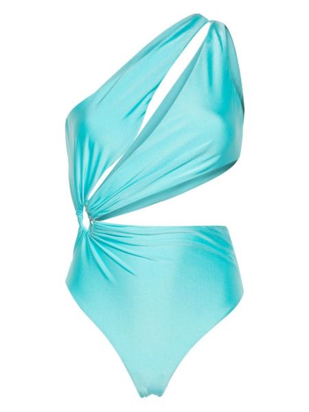 Asimetriškas maudymosi kostiumėlis Amen mėlyna