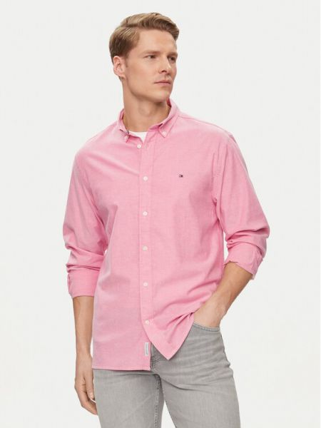 Camicia Tommy Hilfiger rosa