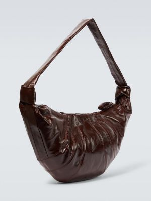 Bolsa de algodón Lemaire marrón