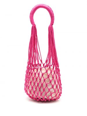 Τσάντα ώμου Nannacay ροζ