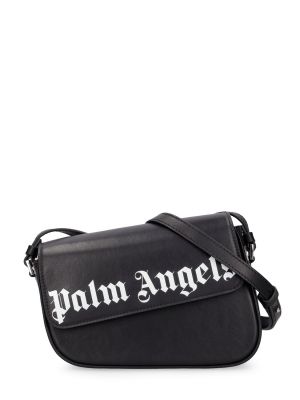 Τσάντα ώμου με σχέδιο Palm Angels μαύρο