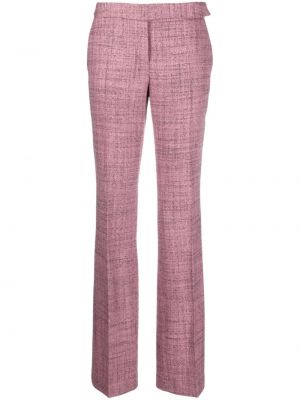 Pantaloni de lână Stella Mccartney roz