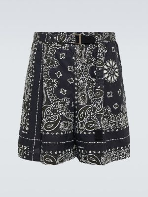Shorts en coton Sacai