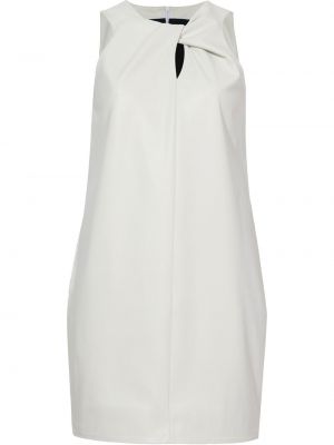 Кожена мини рокля Proenza Schouler White Label бяло