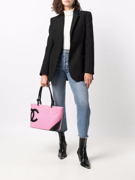 Bolso shopper Chanel Pre-owned rosa