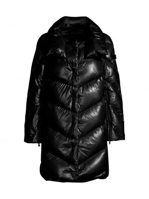 Стеганое пальто Peuterey черное