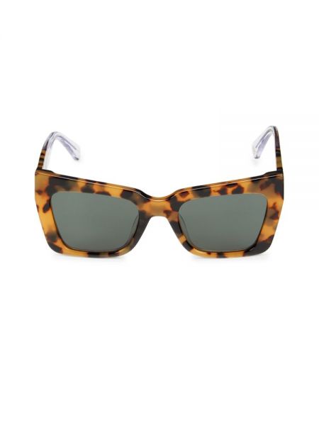Солнцезащитные очки «кошачий глаз» Karen Walker, Tortoise