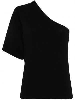 T-krekls džersija Thom Krom melns