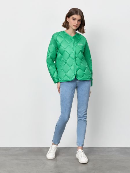 Куртка Just Clothes зеленая