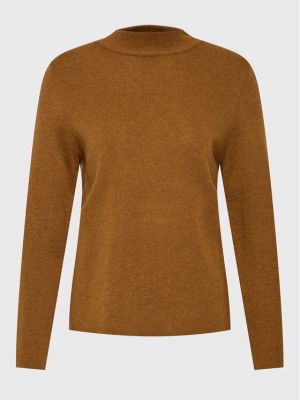 Sweter Ecoalf brązowy