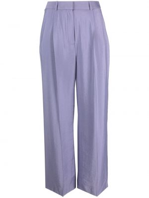 Relaxed fit kelnės Ba&sh violetinė
