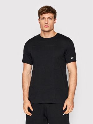 T-shirt Reebok schwarz