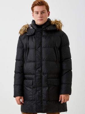Утепленная куртка Giorgio Di Mare черная