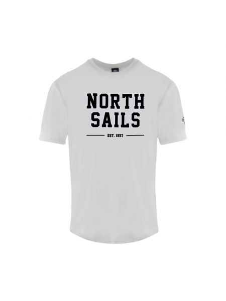 T-shirt mit kurzen ärmeln North Sails weiß
