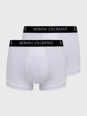 Bokserice Armani Exchange bijela