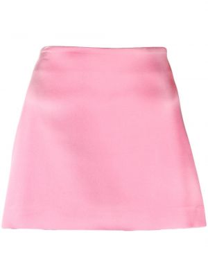 Saténové mini sukně P.a.r.o.s.h. růžové