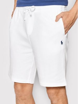 Pantaloncini sportivi Polo Ralph Lauren bianco