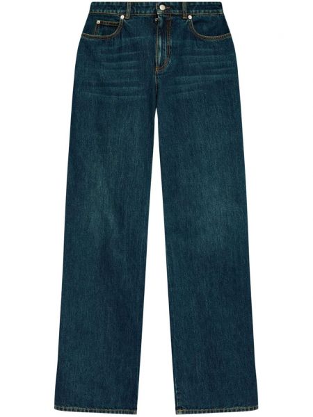 Flared jeans Alexander Mcqueen blå