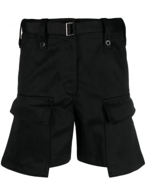 Cargo shorts Sacai schwarz