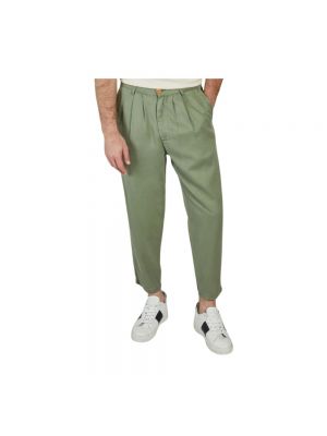 Spodnie Olow Paris zielone
