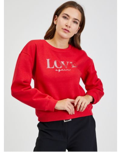 Relaxed fit džemperis Orsay raudona
