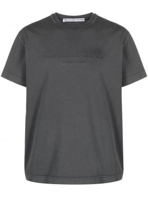 T-shirt en coton Alexander Wang gris