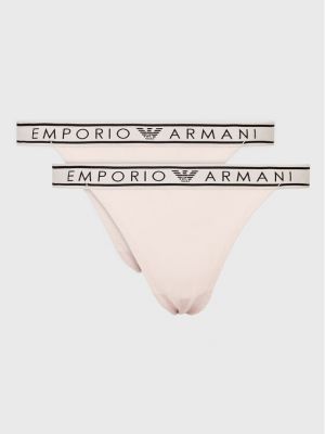 Stringid Emporio Armani Underwear beež