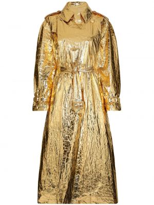 Kabát Dolce & Gabbana zlatá