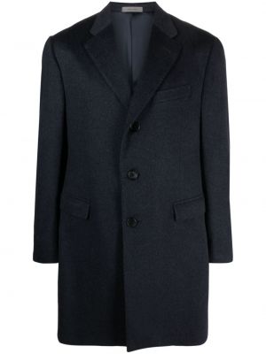 Kašmírový kabát Corneliani modrý